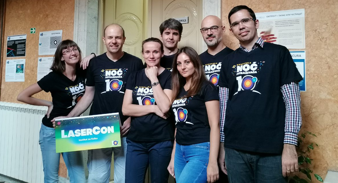 European researchers' night (2018, 2019) - LaserCon